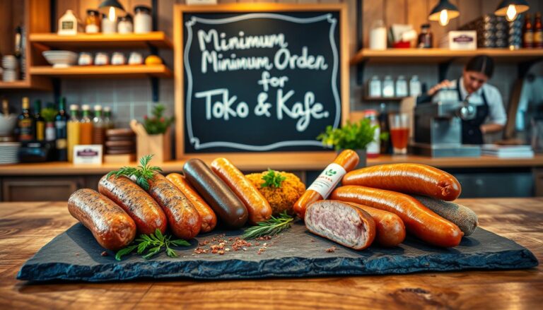 minimum order sosis